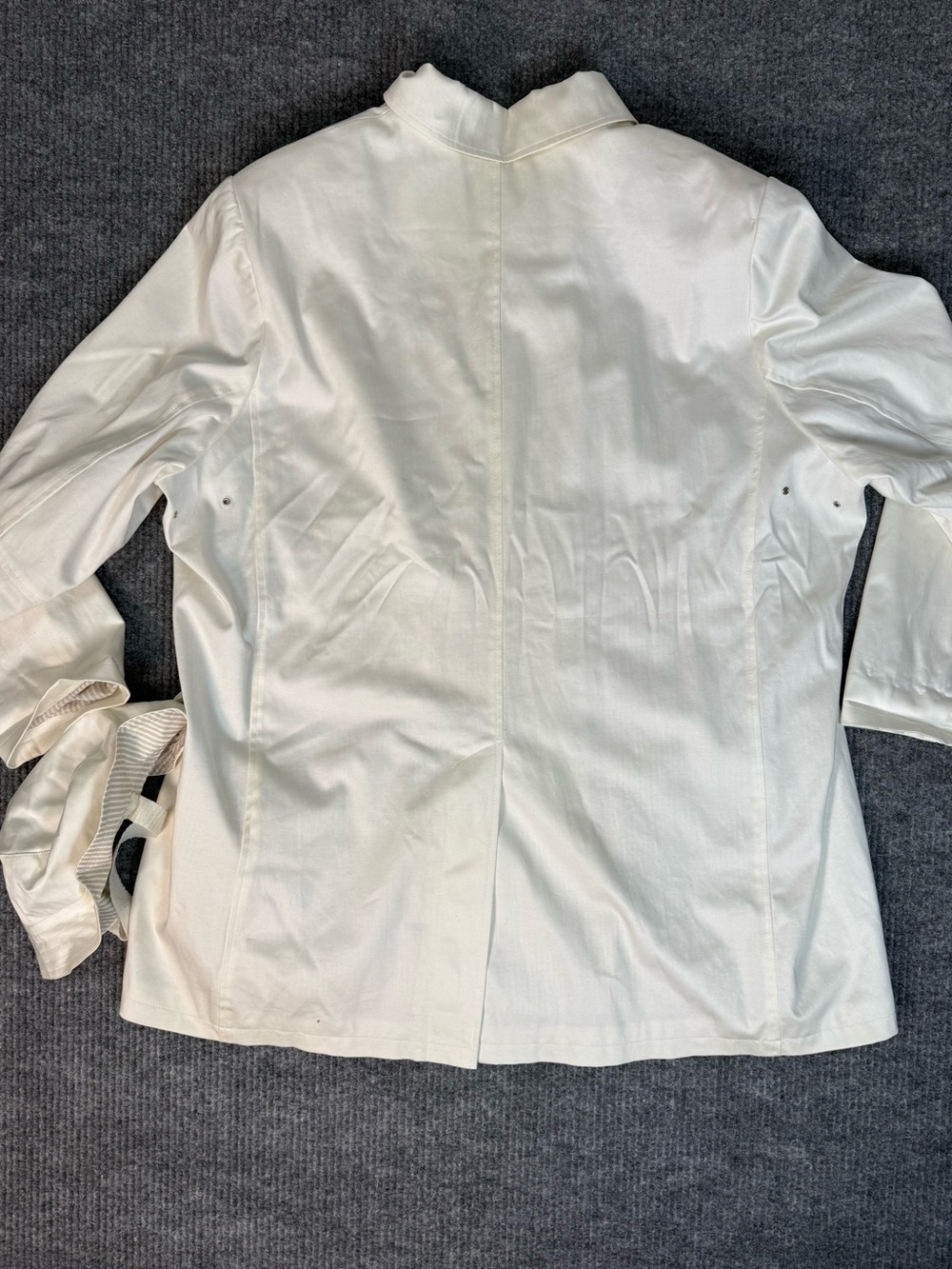 Pendleton Women’s Raincoat & Bucket Hat Lined Size 2X Ivory Trench Coat - Picture 4 of 8